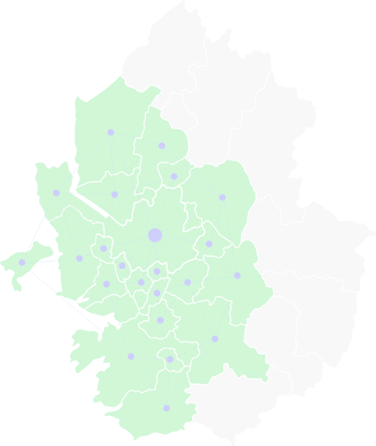 서울·수도권 커버리지 지도